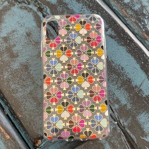Kate Spade foil spade iphone xs/x case